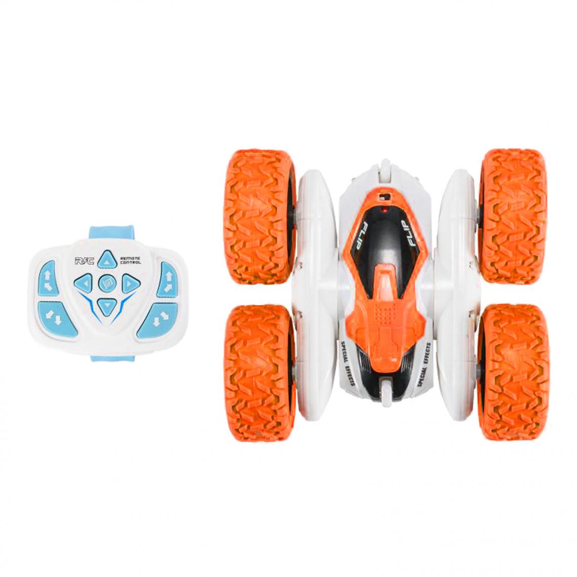 marque generique - Électrique Remte Control RC Voiture D'escalade Fast Drift Racing Stunt Car Orange - Accessoires maquettes