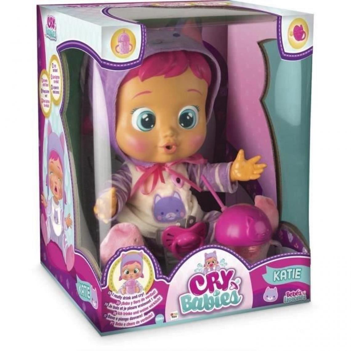 Imc Toys - CRY BABIES Poupon Katie - Ours en peluche