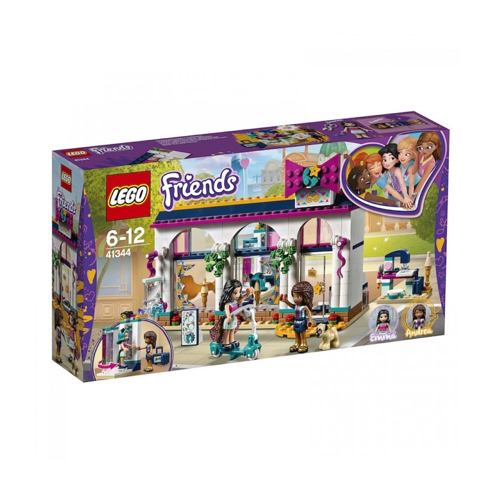 Lego - LEGO® Friends - La boutique d'accessoires d'Andrea - 41344 - Briques Lego