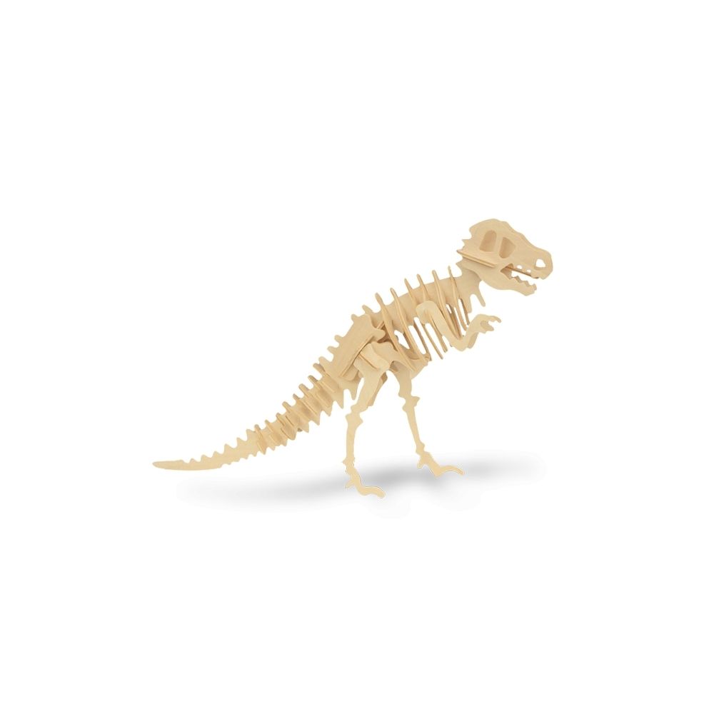 Totalcadeau - Puzzle en bois squelette de dinosaure stégosaure - Animaux