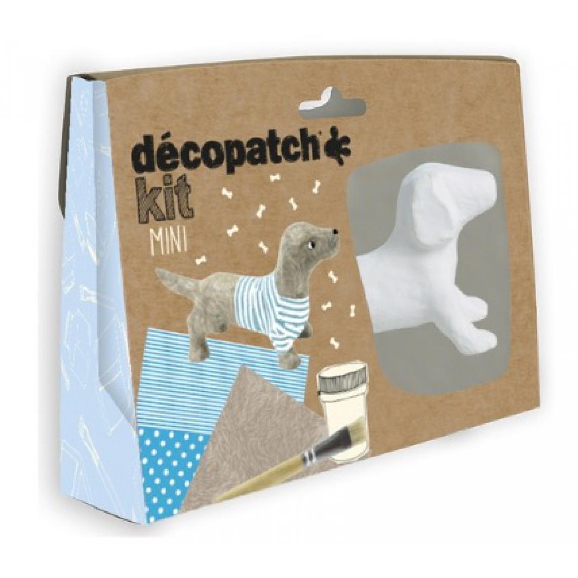Avenue Mandarine - Decopatch Mini kit Teckel - Dessin et peinture