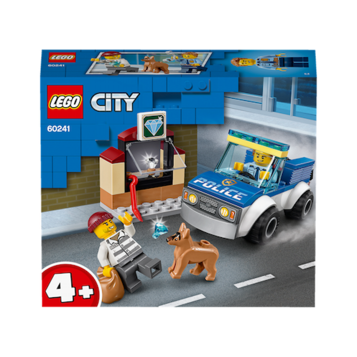 Lego - 60241 L'unité cynophile de police LEGO® City - Briques Lego