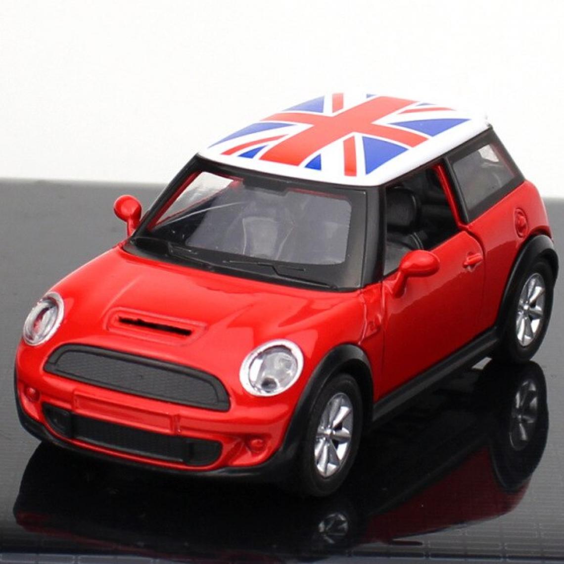 Universal - 1: 30 Modèle d'alliage Modèle de voiture coulée avec jouets d'anniversaire Collection de jouets tirés & 124 ; Voiture jouet coulée sous pression (rouge) - Voitures