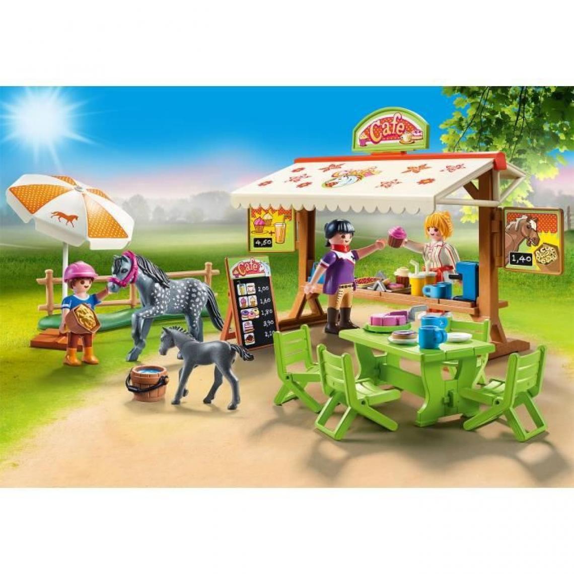 Playmobil - PLAYMOBIL - 70519 - Café du poney club - Playmobil