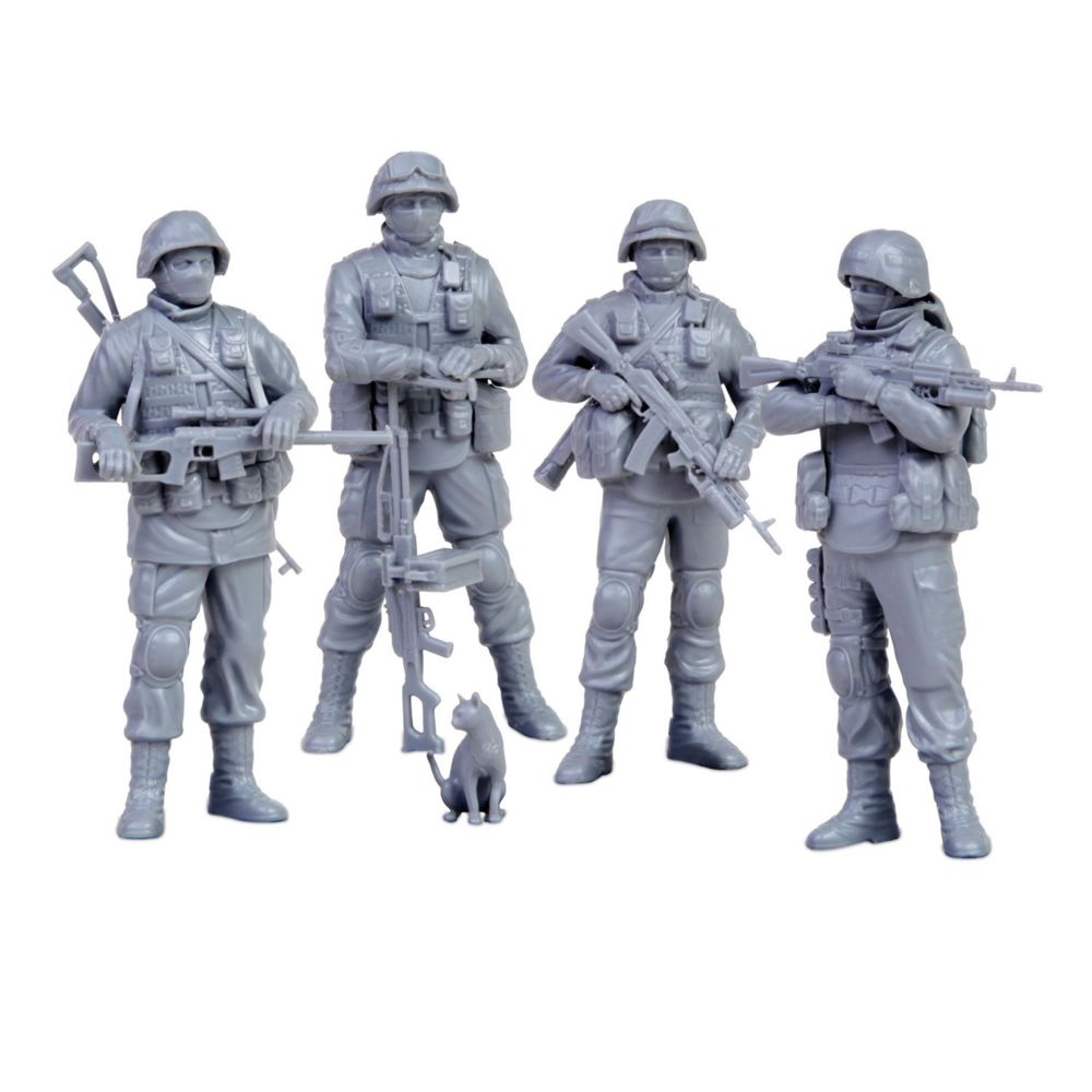 Zvezda - Figurines militaires : Modern Russian Infantry Polite People - Guerriers
