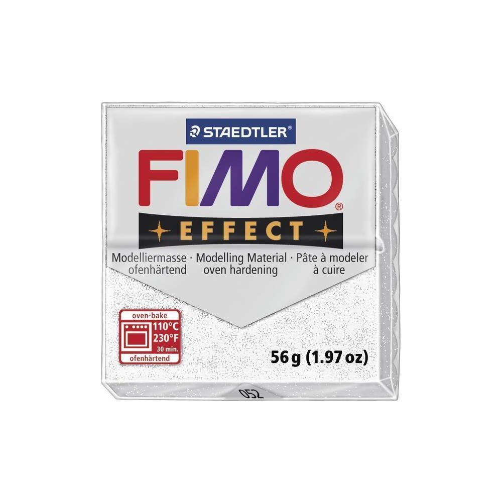Fimo - Pâte Fimo 57 g Effect pailletée Blanc 8020.052 - Fimo - Modelage