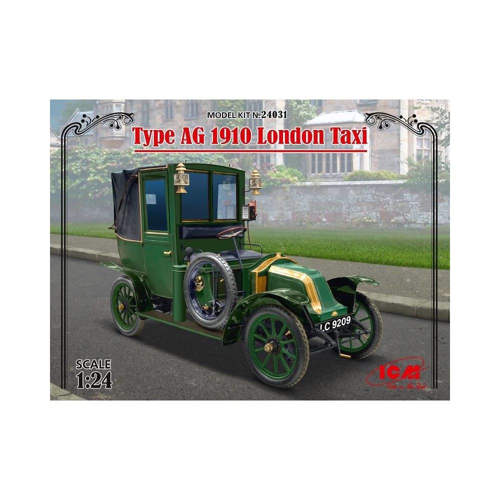 Icm - Maquette Voiture Maquette Camion Type Ag 1910 London Taxi - Voitures