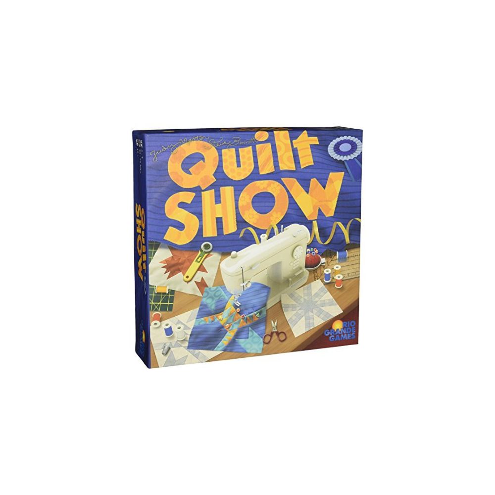 Rio Grande Games - Quilt Show Board Game - Jeux de cartes