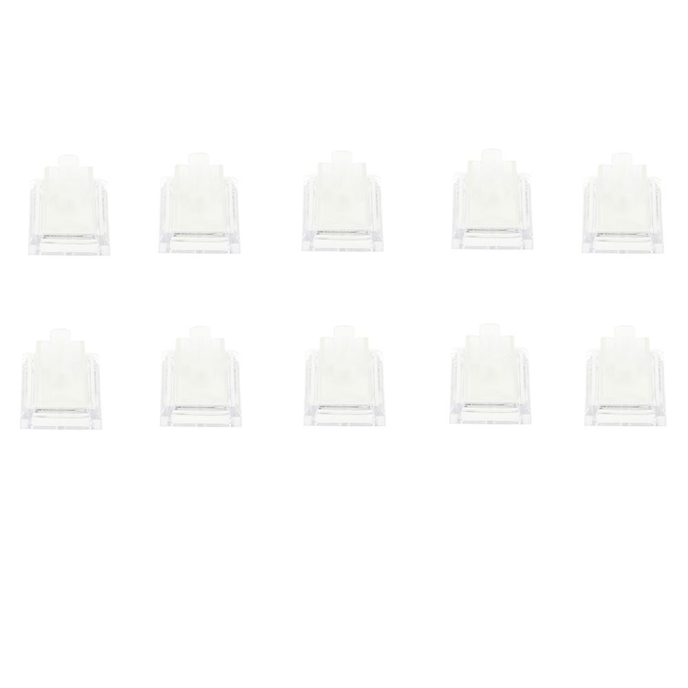 marque generique - 10x bijoux plateau anneau de doigt présentoir support anneau vitrine transparent - Voitures