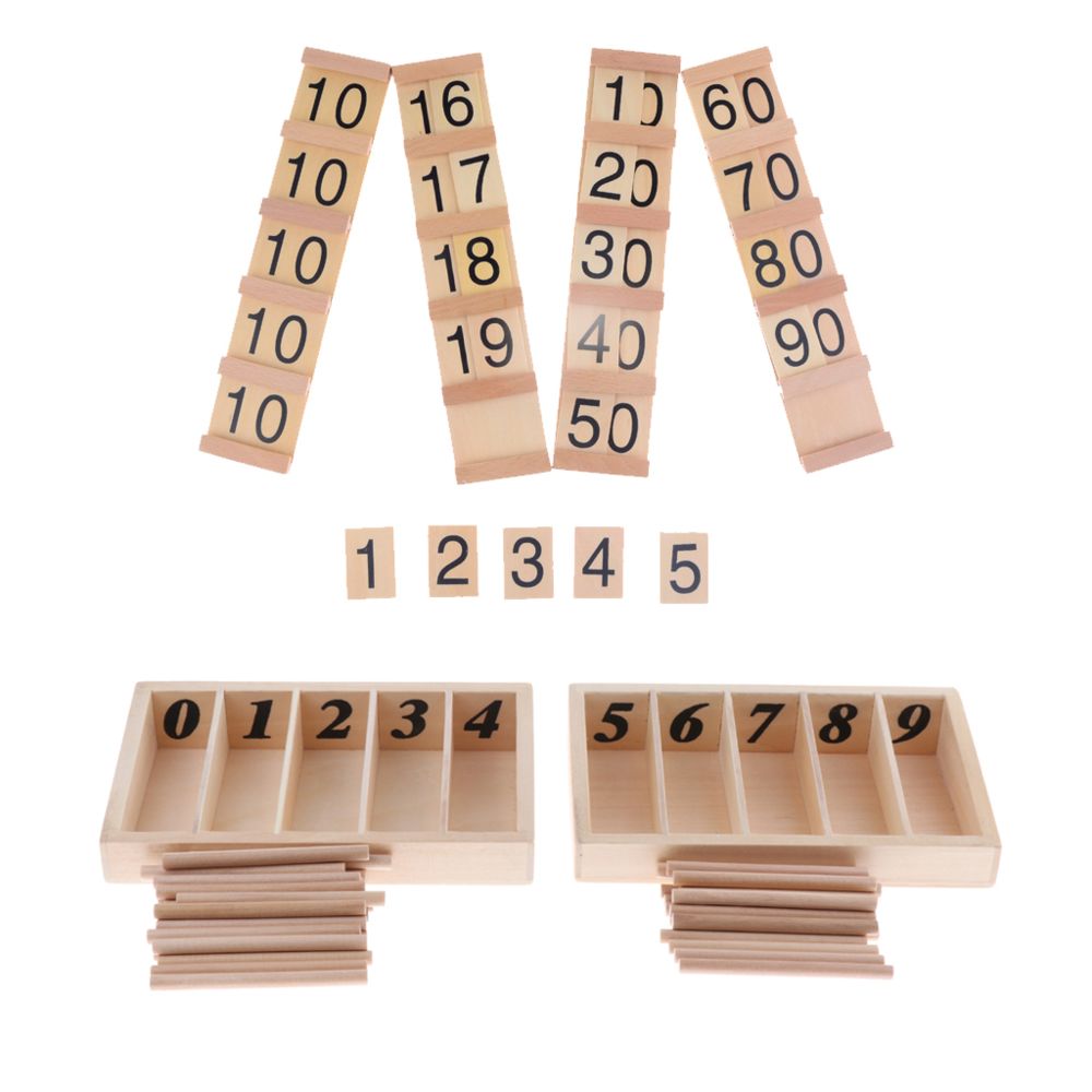 marque generique - Bâtons de bois comptage jouet - Jeux éducatifs