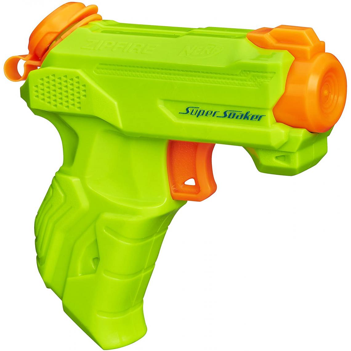 Nerf - pistolet soa zipfire vert orange - Jeux d'adresse