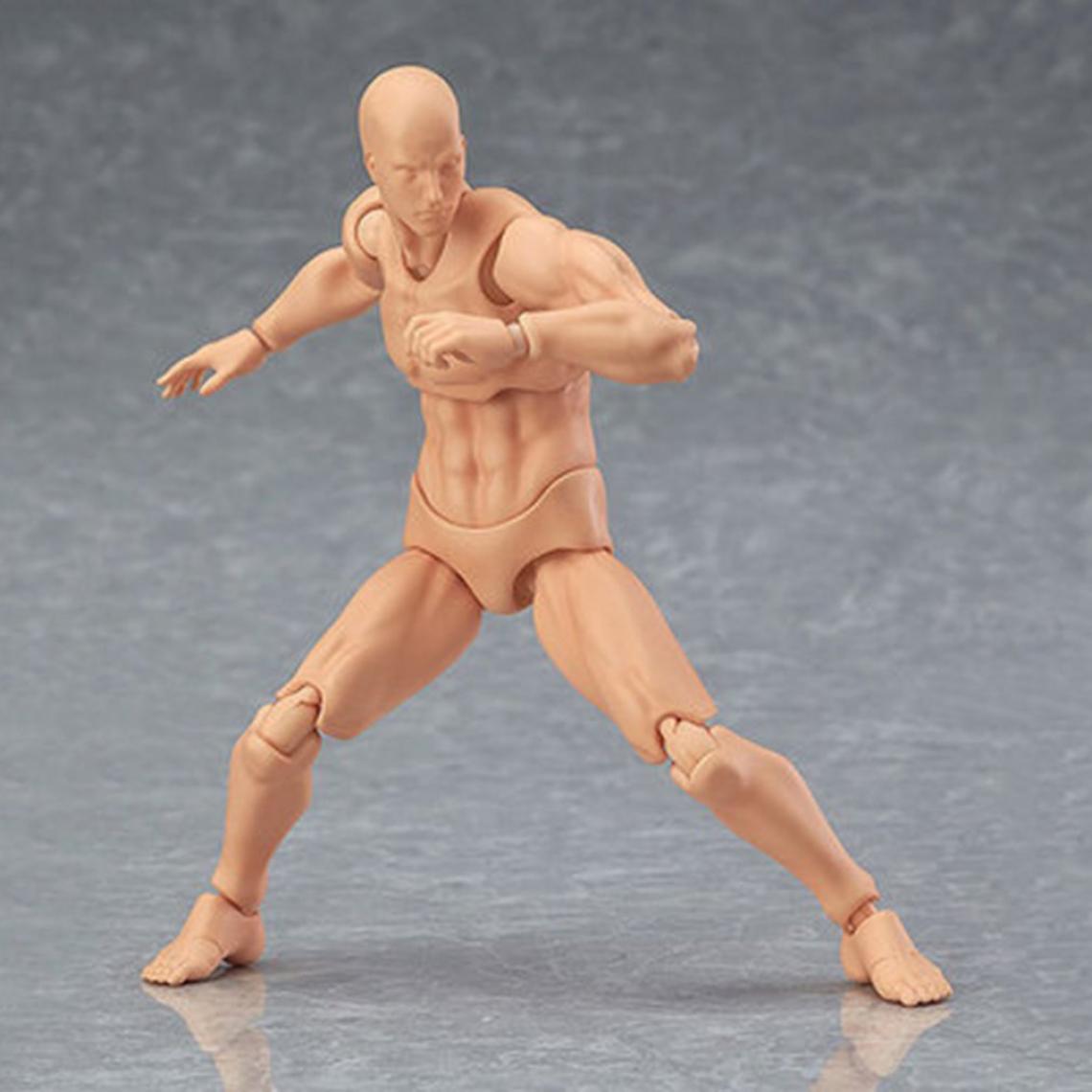 Universal - 13cm Action Figure Jouet Artiste Amovible Homme Femme Articulation Figure PVC Corps Modèle Modèle Art Croquis Dessin Statue | Action Figure(Kaki) - Mangas