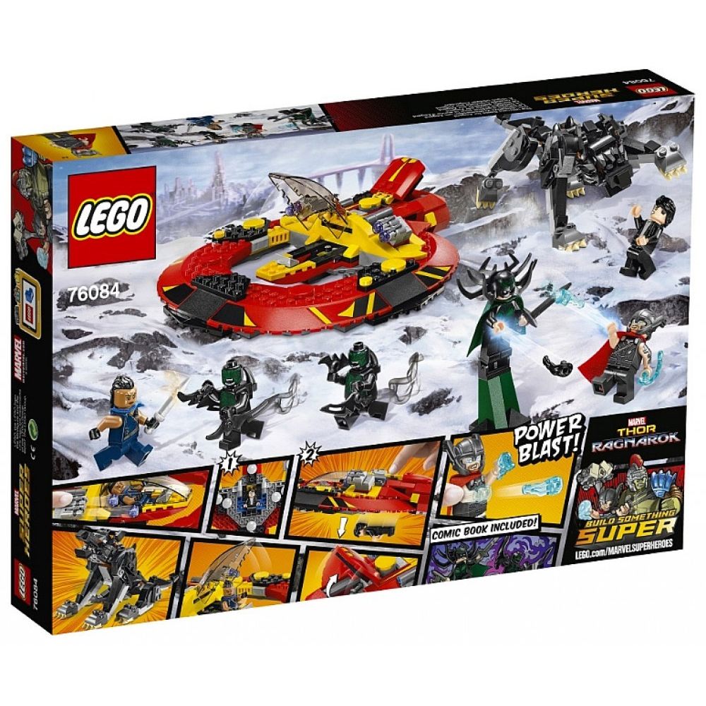 Lego - LEGO® Marvel Super Heroes - La bataille suprême pour la survie d'Asgard - 76084 - Briques Lego