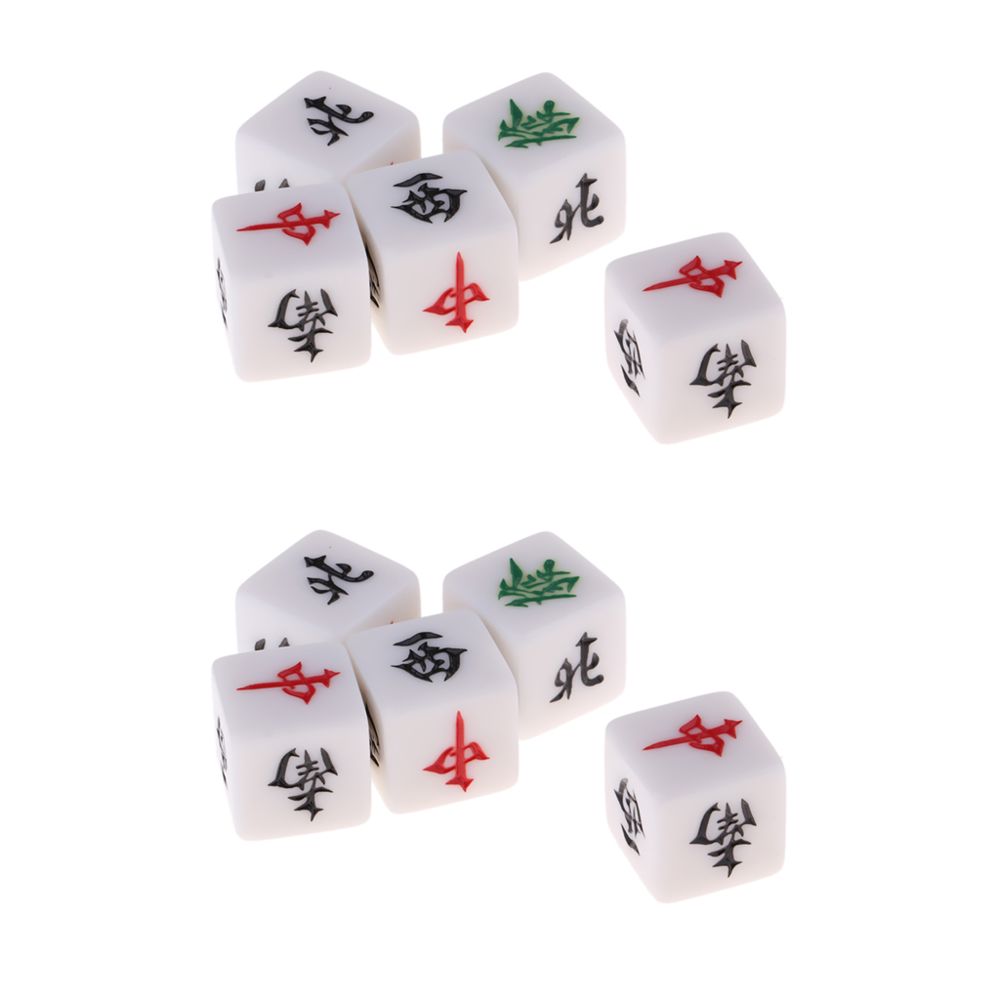 marque generique - Dés de Mahjong durable pour Jeu de Mahjong - Les grands classiques