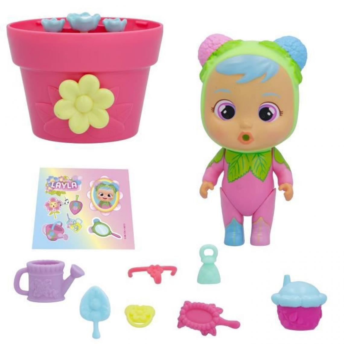 Imc Toys - IMC TOYS - Capsule Happy Flowers + Poupon - CRY BABIES MAGIC TEARS - 86227 - 2 CDU x 9 pcs - Aléatoire - Poupées
