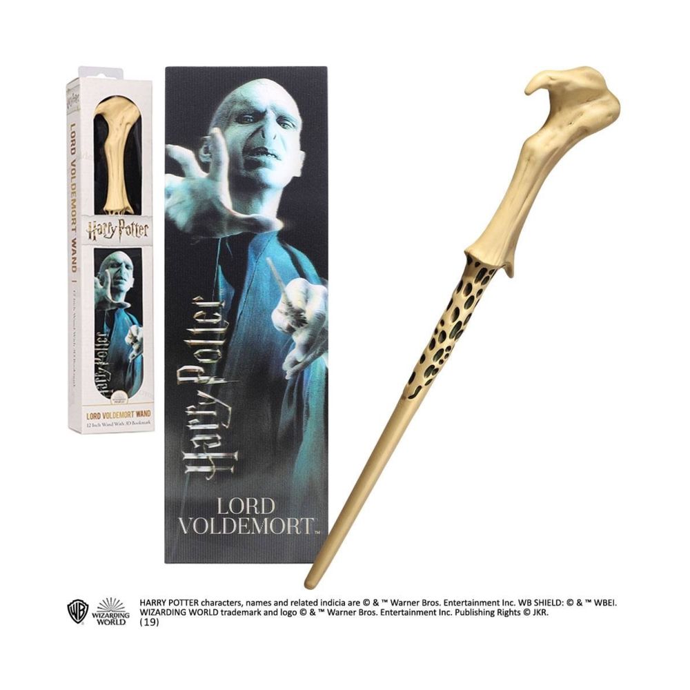 Noble Collection - Harry Potter - Réplique baguette Lord Voldemort 30 cm - Films et séries