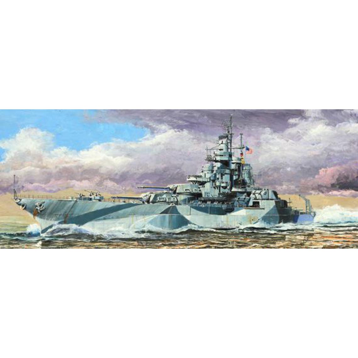 Trumpeter - USS West Vigina BB-48 1945 - 1:700e - Trumpeter - Accessoires et pièces