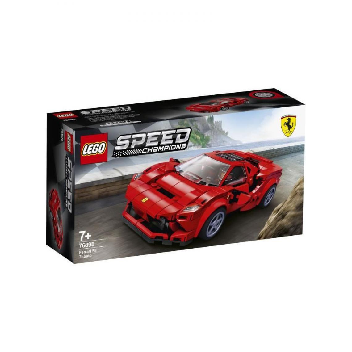 Lego - 76895 Ferrari F8 Tributo LEGO Speed Champions - Briques Lego
