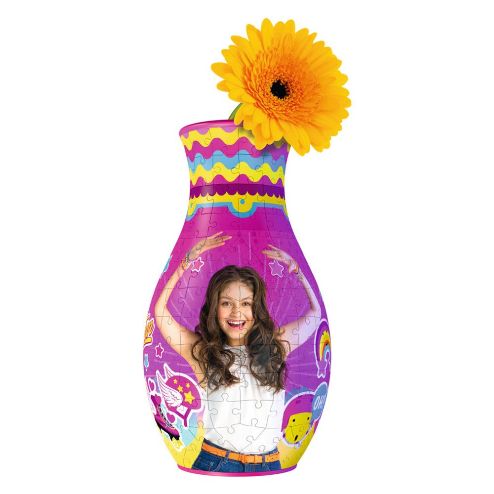 Ravensburger - Puzzle 3D 216 pièces : Girly Girl Vase Soy Luna - Animaux