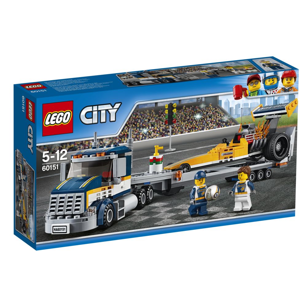 Lego - Le transporteur du dragster - 60151 - Briques Lego