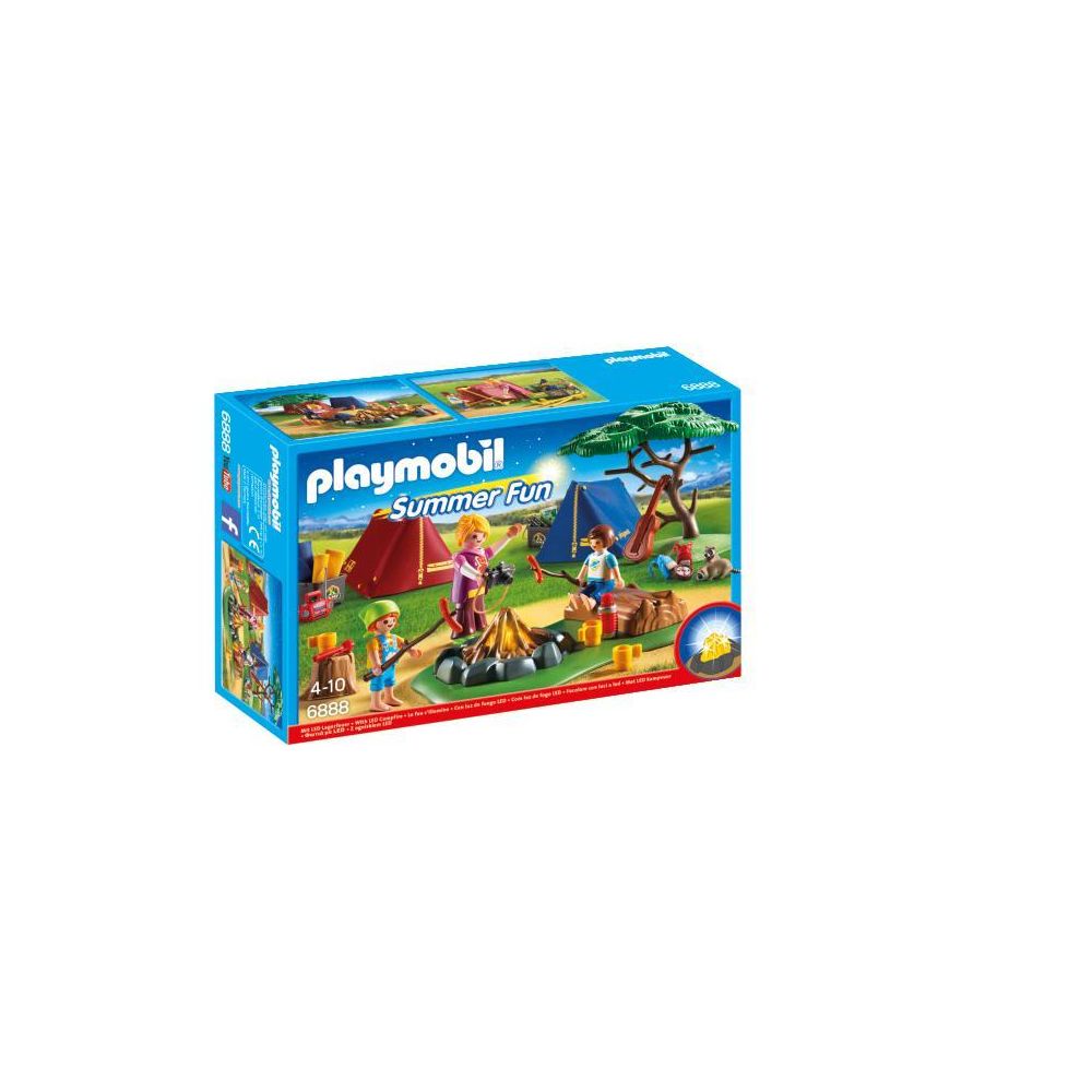 Playmobil - Tentes avec enfants et animatrice - 6888 - Playmobil