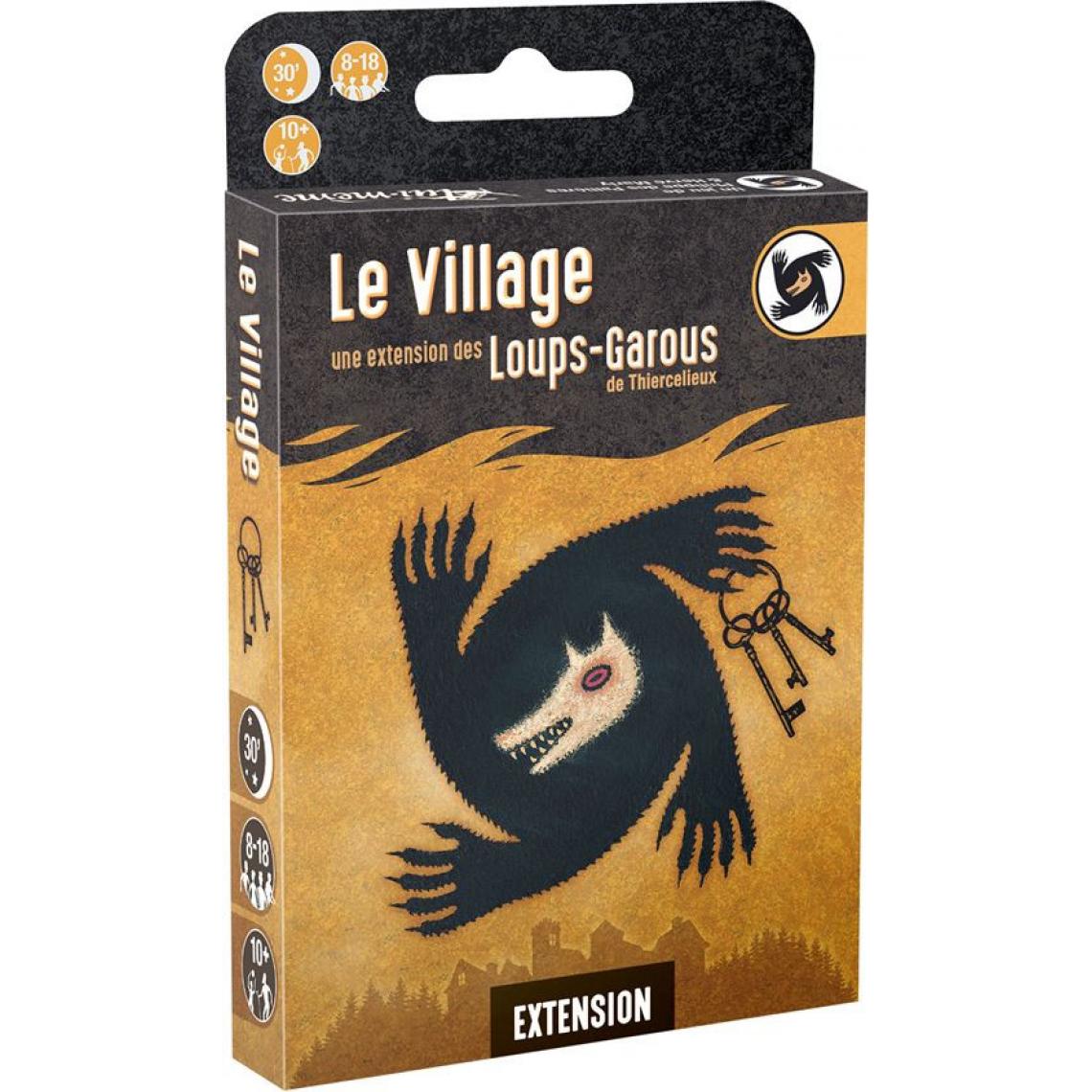 Asmodee - Jeu d'ambiance Asmodee Loups Garous Ext Le Village - Casse-tête