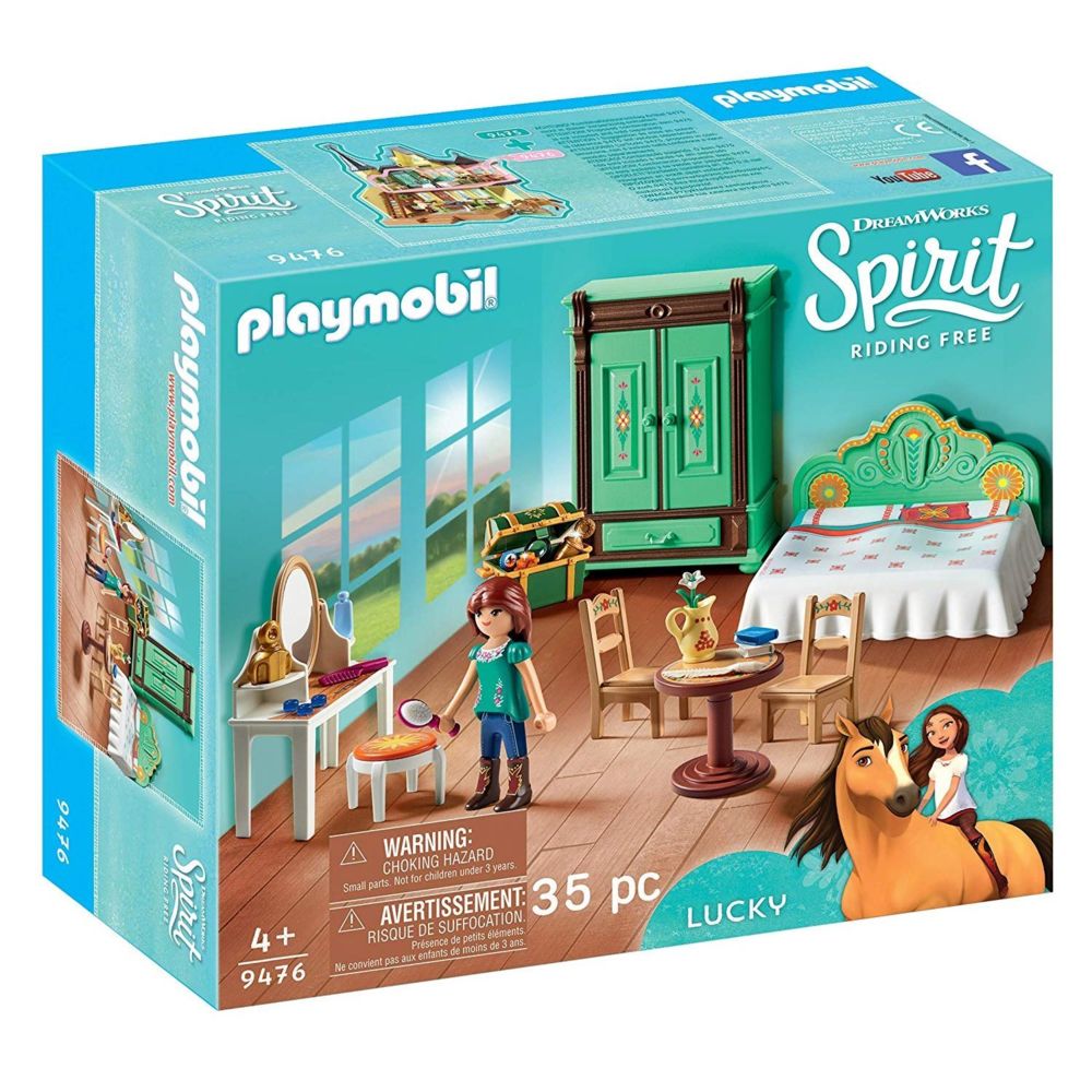 Playmobil - PLAYMOBIL 9476 - Spirit - Chambre de Lucky - Playmobil