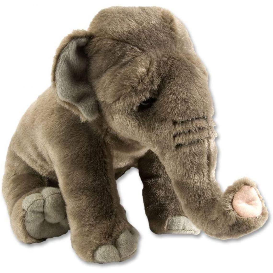 Wild Republic - peluche Éléphant d'Asie Cuddlekins de 30 cm marron clair - Animaux