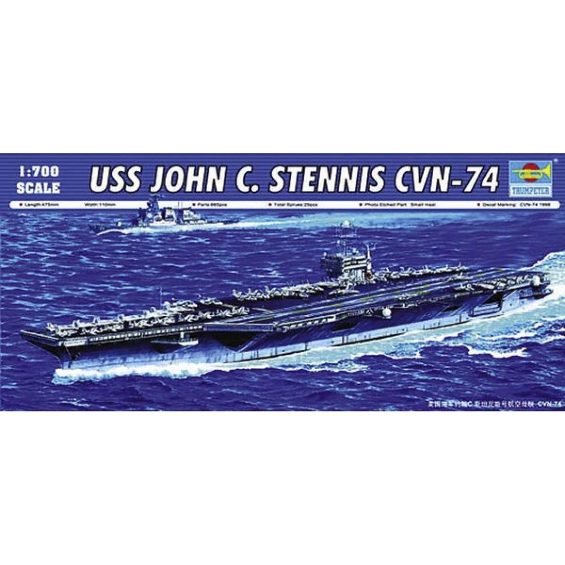 Trumpeter - USS John C. Stennis CVN-74 - 1:700e - Trumpeter - Accessoires et pièces