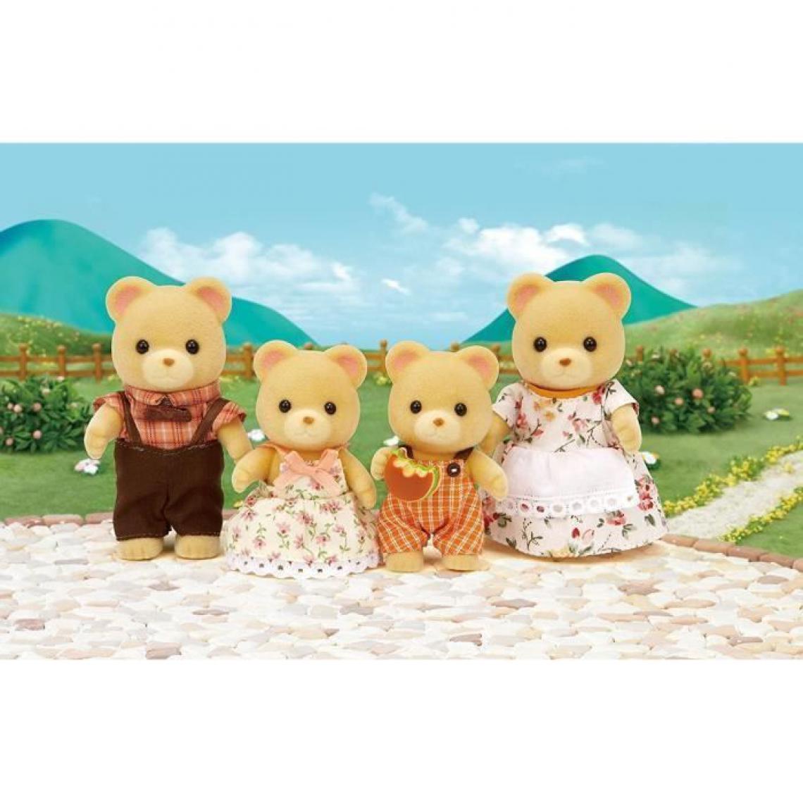 Sylvanian Families - SYLVANIAN FAMILIES - 5059 - La famille ours - Mini-poupées