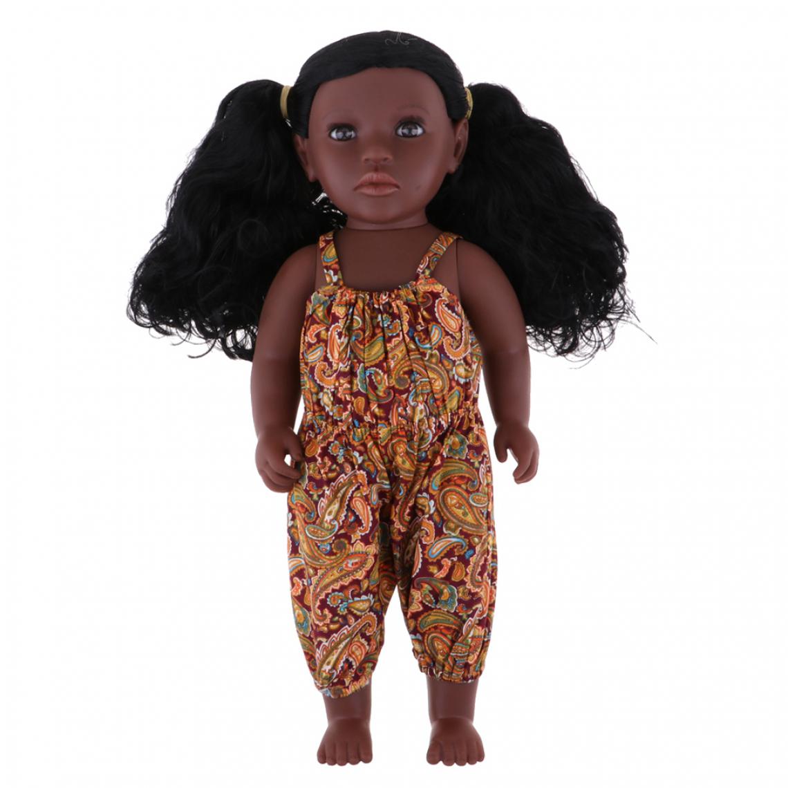marque generique - Excellent Exécution Réaliste Vinyle Poupée Réaliste Little Girl Doll Enfants Dormir Jouet 43 Cm - Maisons de poupées