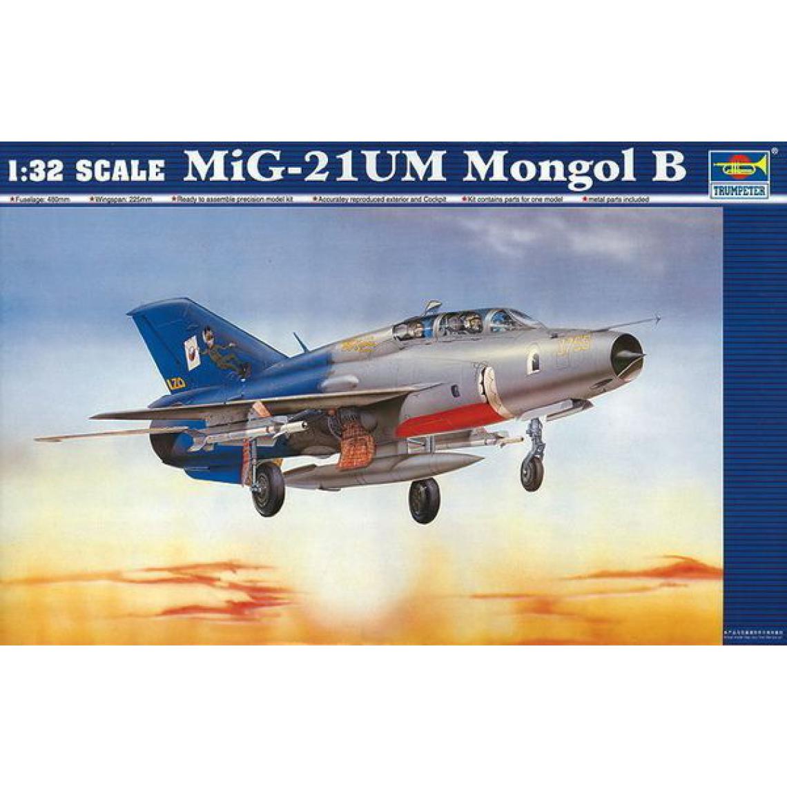 Trumpeter - MiG-21 UM Test- 1:32e - Trumpeter - Accessoires et pièces