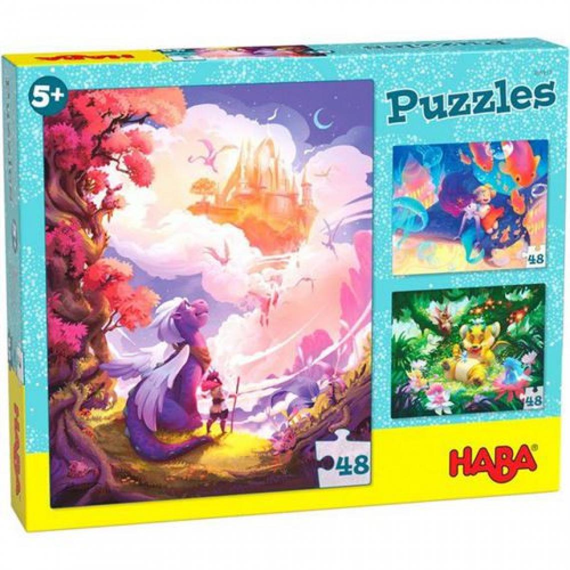 Haba - Puzzles enfant Haba Au pays fantastique - Puzzles Enfants