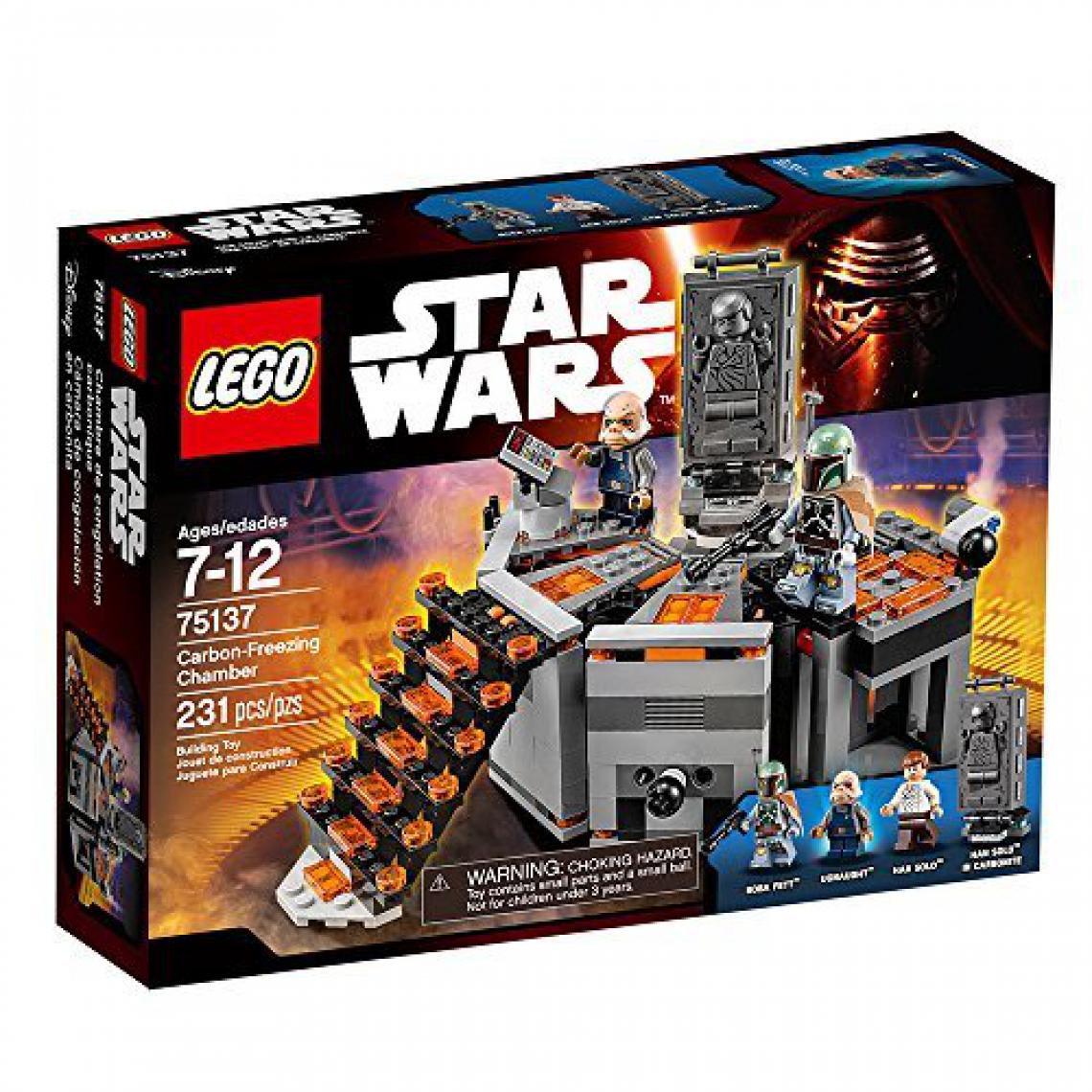 Lego - Chambre de congélation de carbone LEgO Star Wars 75137 Jouet Star Wars - Briques et blocs