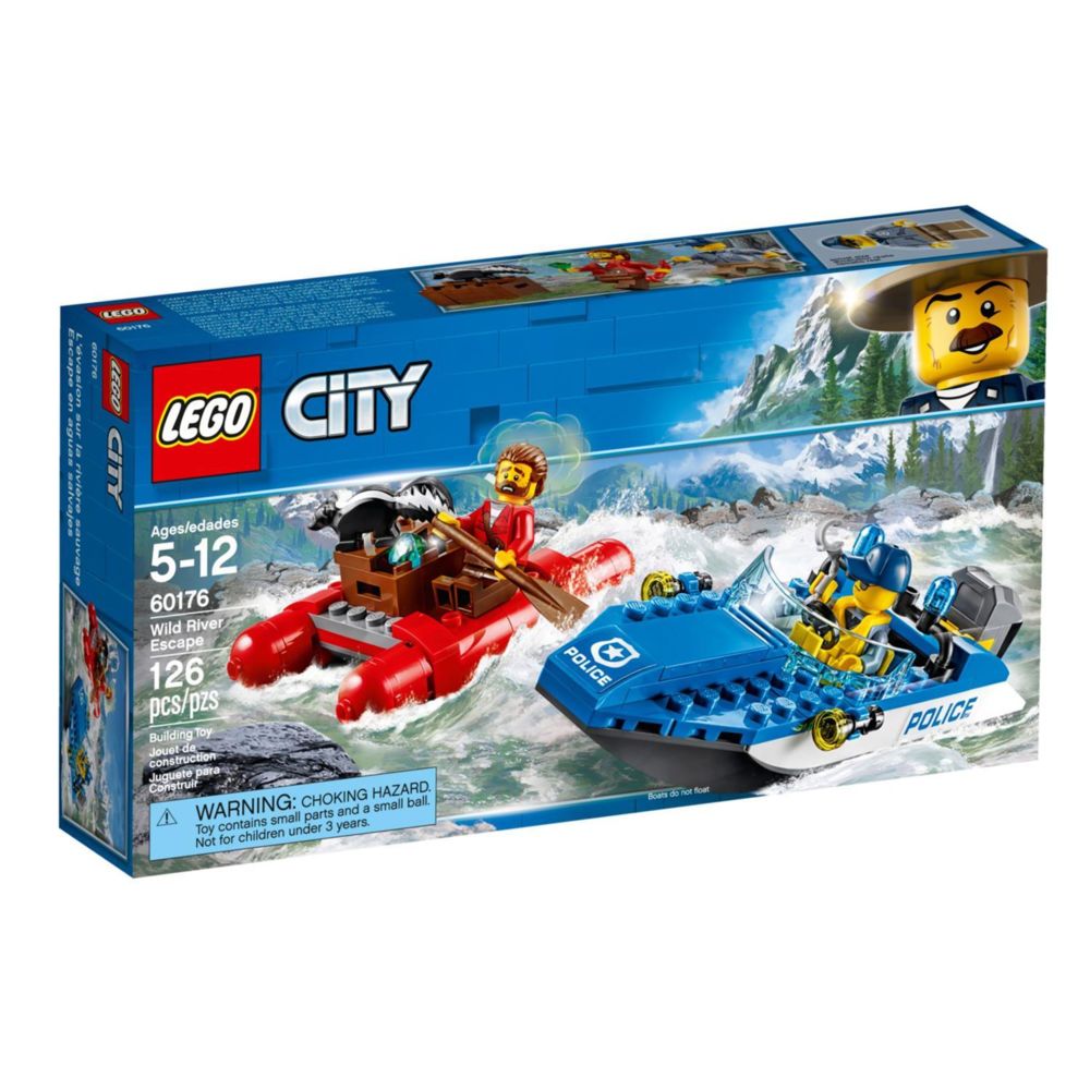 Lego - LEGO® City - L'arrestation en hors-bord - 60176 - Briques Lego