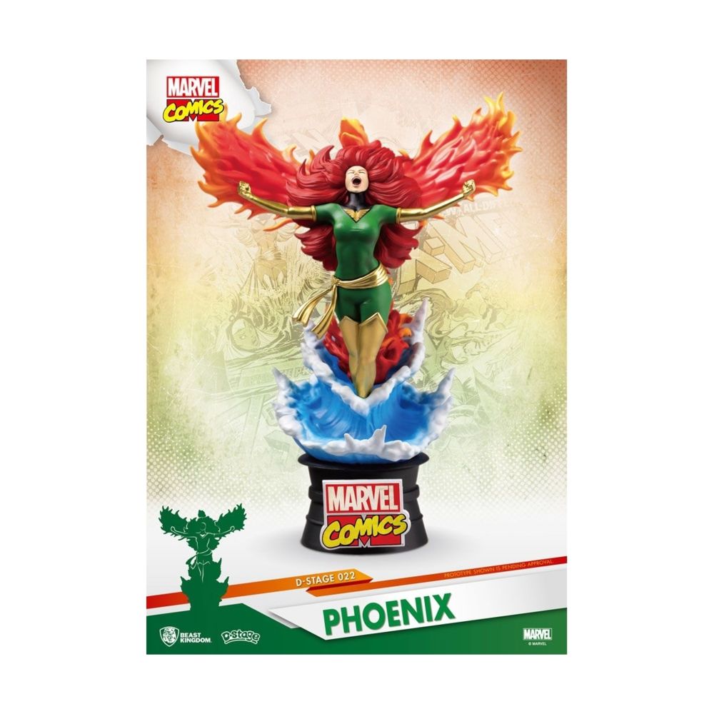 Beast Kingdom Toys - Marvel Comics - Diorama D-Stage Phoenix 15 cm - Films et séries