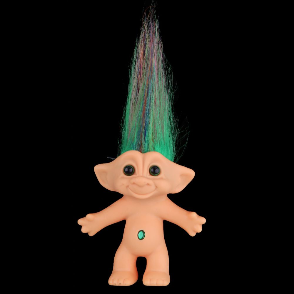 marque generique - délicat nude troll chanceux poupée mini figurines artic - Poupons