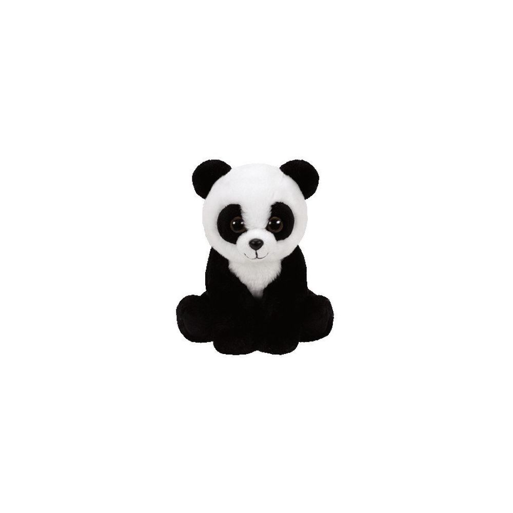 Ty - Ty - TY96305 - Beanie Babies - Peluche Baboo le Panda 23 cm - Animaux