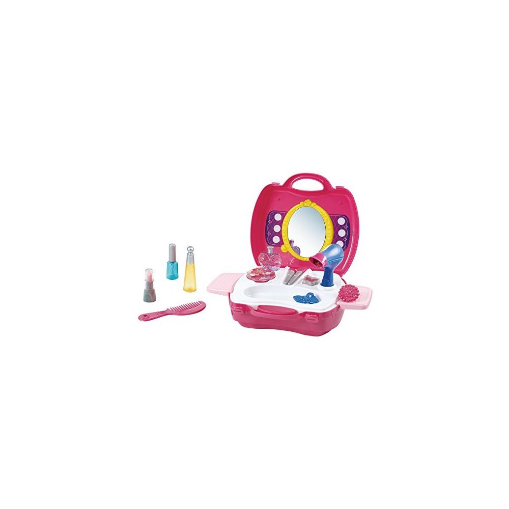 Playgo - PlayGo My Carry Along Beauty Salon (19 Piece) - Maquillage et coiffure