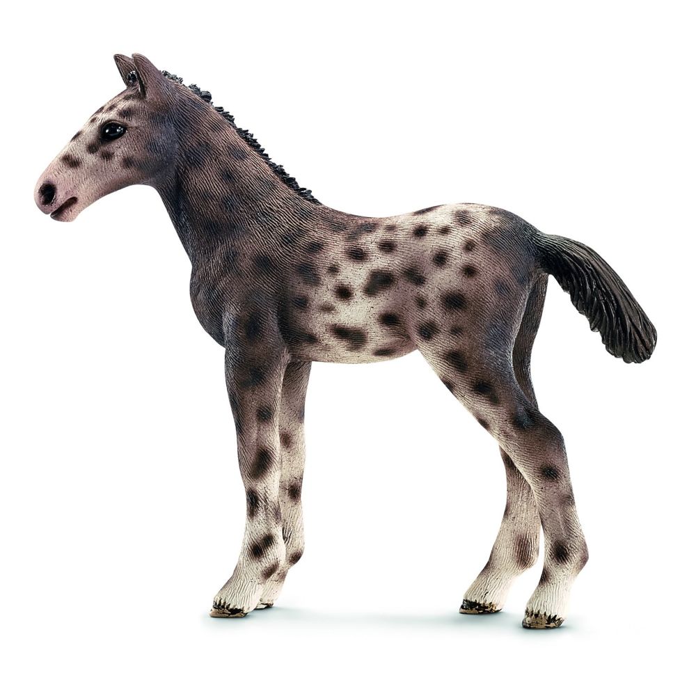 Schleich - Figurine cheval Knabstrupper : Poulain - Animaux
