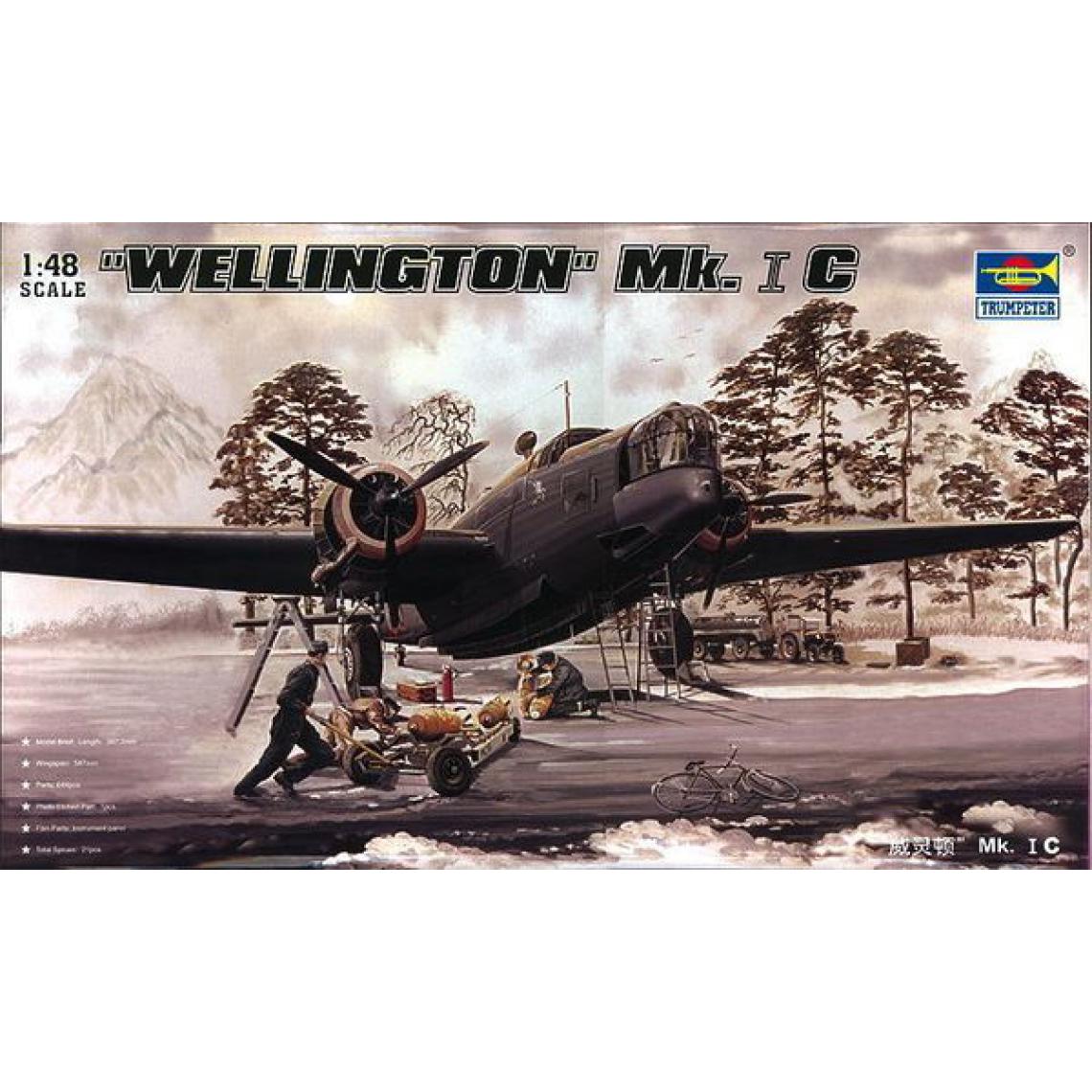 Trumpeter - Wellington MK.1C - 1:48e - Trumpeter - Accessoires et pièces