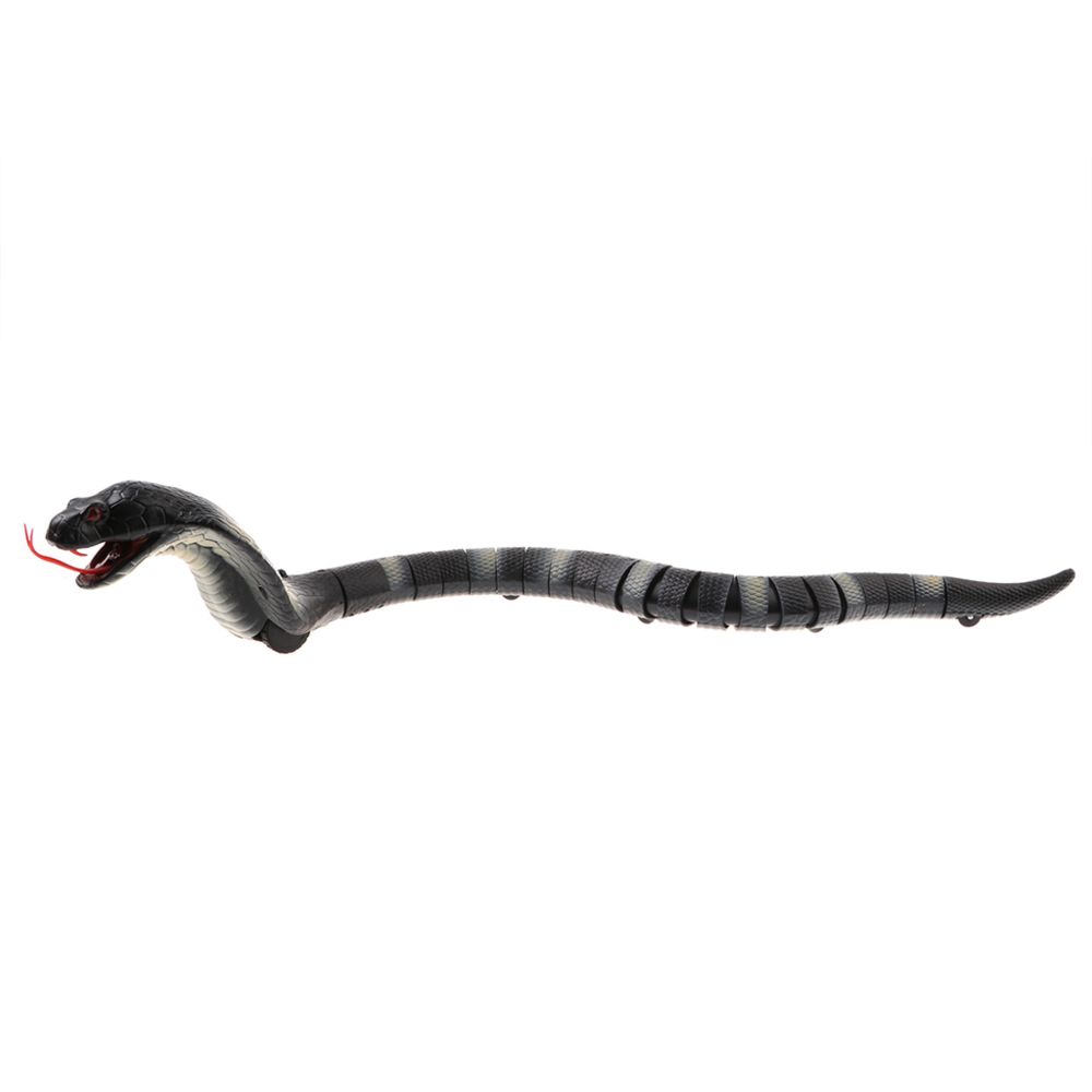 marque generique - télécommande infrarouge rc déplacement roi cobra animal tour effrayant jouet gris - Jeux éducatifs