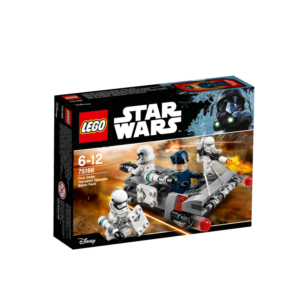 Lego - LEGO® Star Wars™ - Pack de combat le Speeder de transport du Premier Ordre - 75166 - Briques Lego