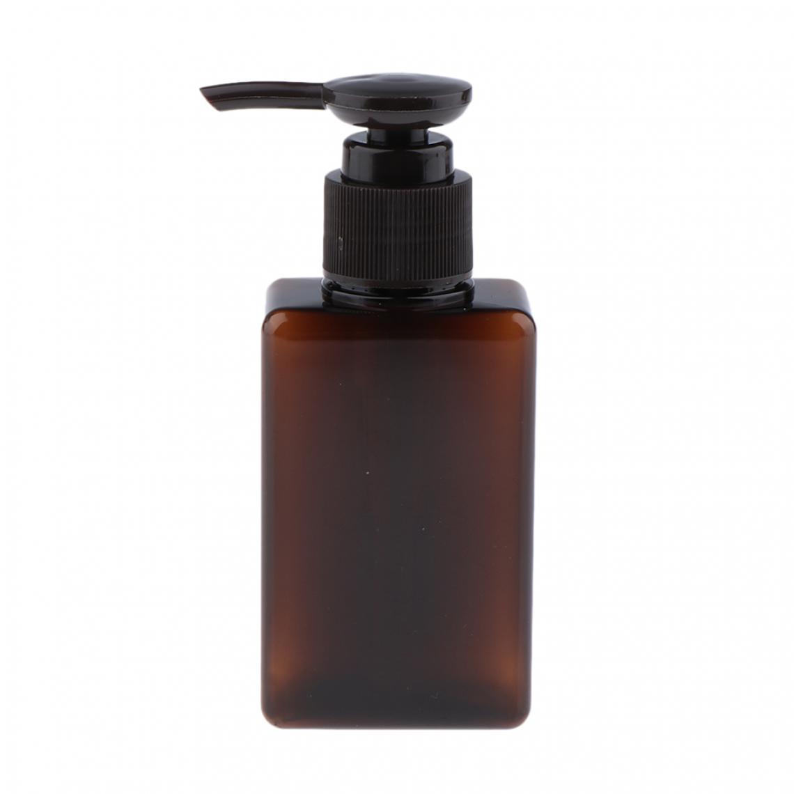 marque generique - Flacon de lotions pour distributeur de pompe à petg pour shampooing, gel douche, savon 100ml, blanc - Maquillage et coiffure