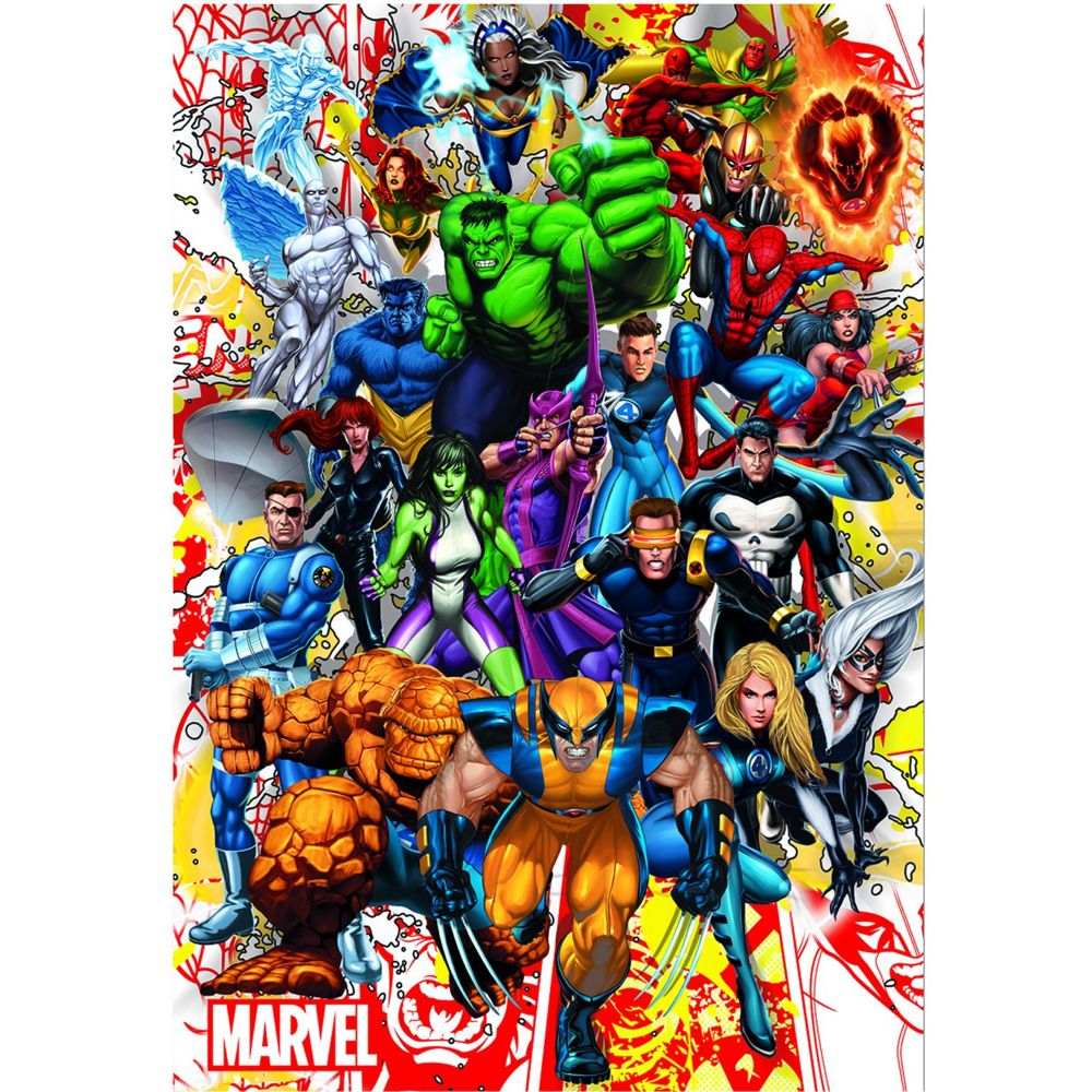 Educa - DISNEY MARVEL Puzzle 500 Pieces - Les Heros De Marvel - Animaux
