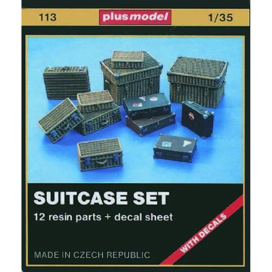 Plus Model - Koffer Set - 1:35e - Plus model - Accessoires et pièces