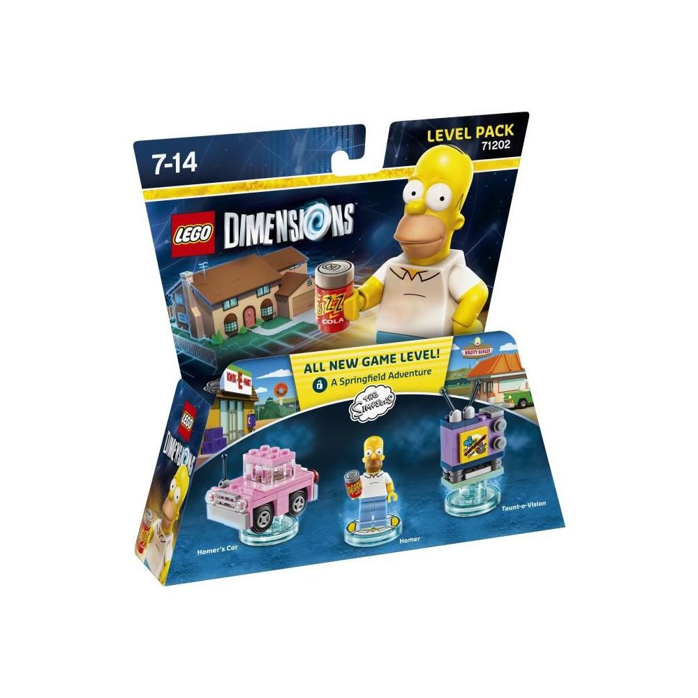 marque generique - Figurine LEGO Dimensions - Homer Simpson - Les Simpson - Mangas