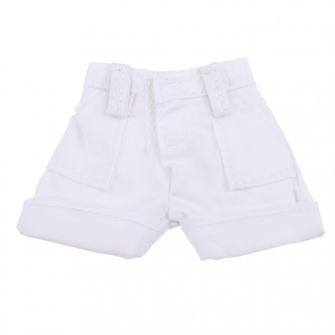 marque generique - Pantalon Shorts 1/6 Accessoires pour Blythe Azone Licca Doll noir - Poupons