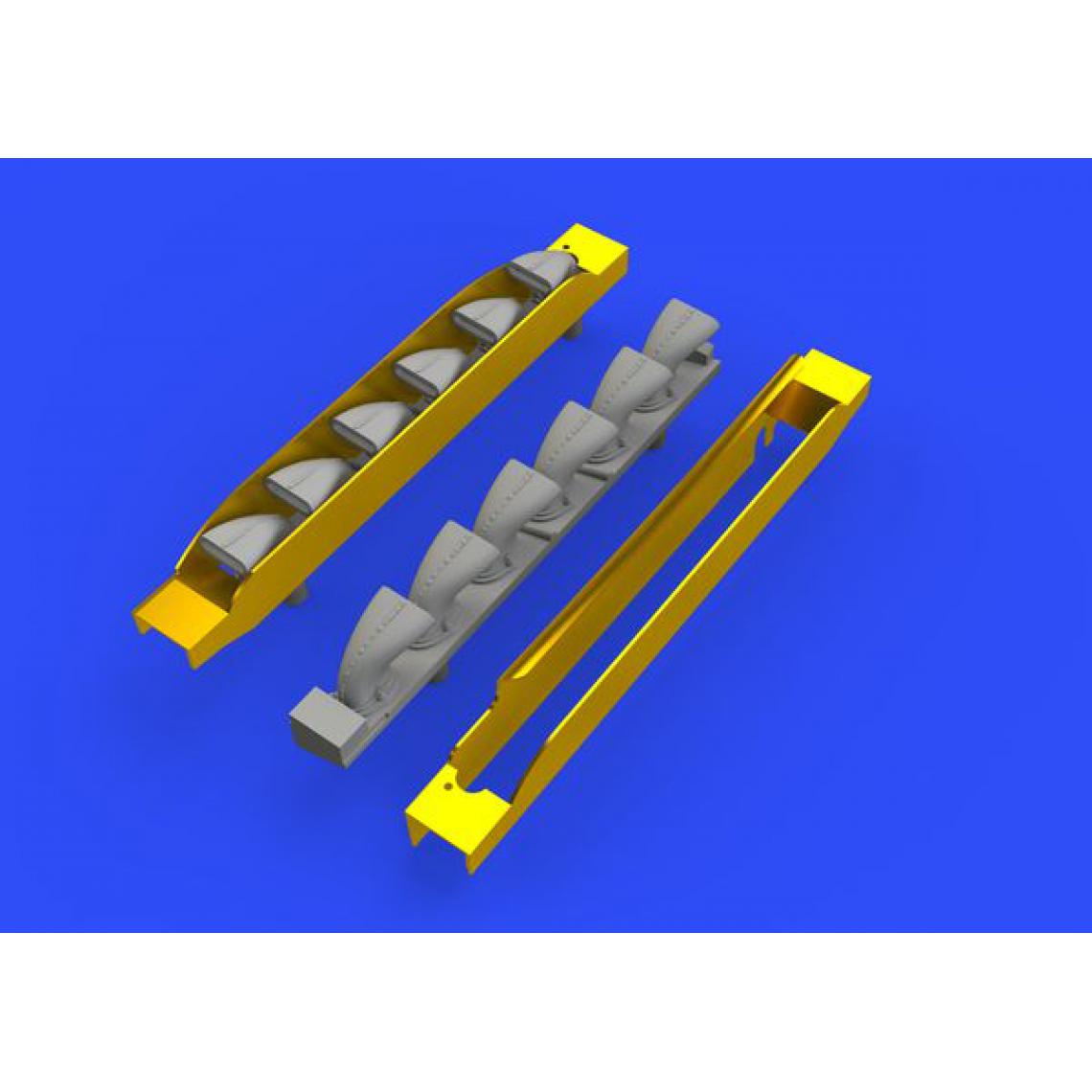 Eduard - Bf 109G-6 exhaust stacks for Tamiya - 1:48e - Eduard Accessories - Accessoires et pièces