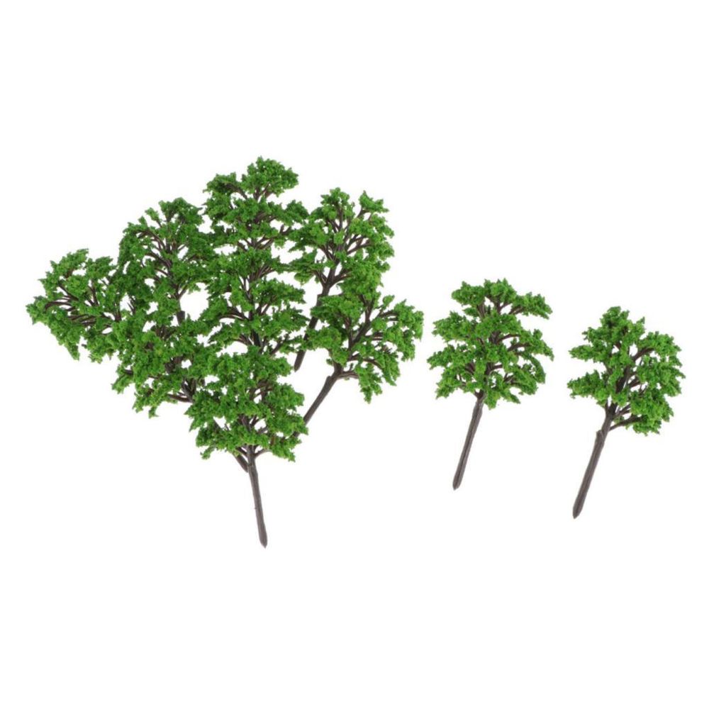 marque generique - 10 pièces micro paysage mini jardin arbre bricolage décorations pour arbres D008 - Accessoires maquettes